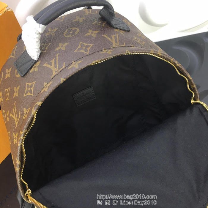 路易威登LV 頂級原單 N40108黑 SAINT PLACIDE手袋 Damier Ebène帆布 搭配小牛皮和優雅褶 金色鏈條單肩斜挎包  YDH2521